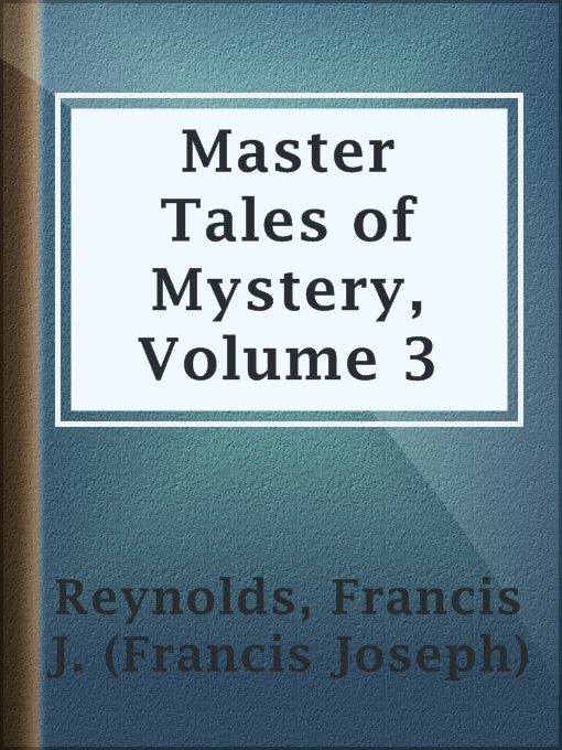 Cover image for Master Tales of Mystery, Volume 3